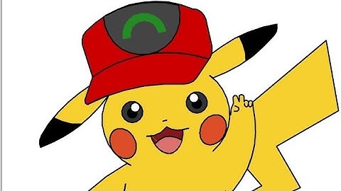 Draw "PIKACHU" using python