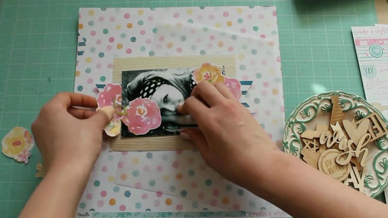 Страничка из коллекции Make a wish от Cocoa Vanilla Studio