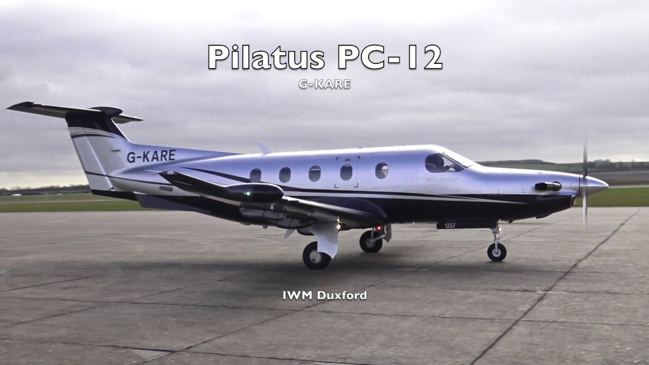 Pilatus Pc 12 G Kare Youtube