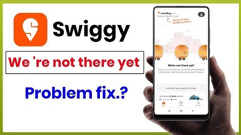 Sorry our services are currently unavailable at this location in Swiggy!!