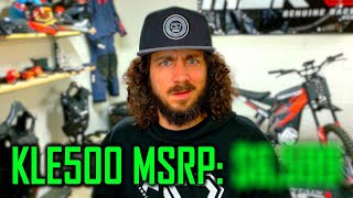 The 2026 KLE 500 is CHEAPER than the KLR 650!