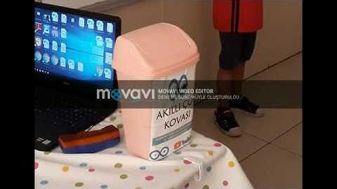 Arduino ile Akıllı Çöp Kovası - Okul Sunumu