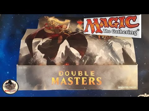 Opening of a box of 24 Double Masters Boosters, Magic The Gathering cards