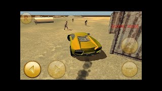 Extreme Car Zombie Run Over Android screenshot 3