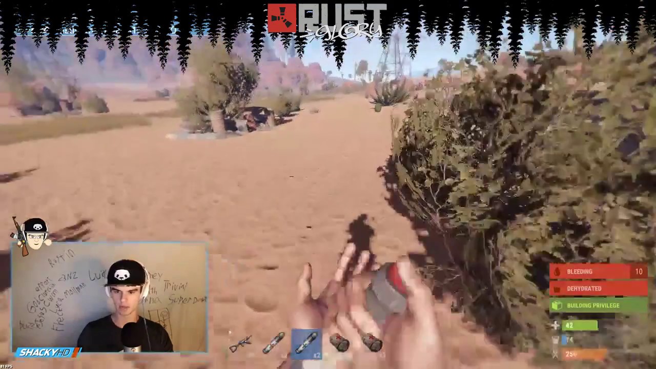 RustGlory Stream Sniping with @ShackyHD and @Satavej - YouTube