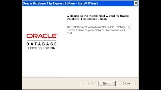 how to install oracle 11g on windows 10,8,7