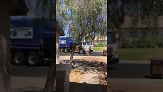 City of Peoria recycle truck