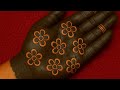 Flowar मेहंदी डिज़ाइन सिंपल 😲 मेहंदी डिज़ाइन / Easy Mehndi Design \ New Trick Mehndi Design Mehndi