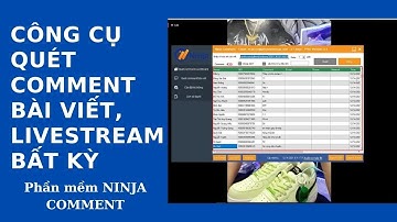Công cụ tự động quét comment bài viết, livestream facebook bất kỳ| NINJA COMMENT