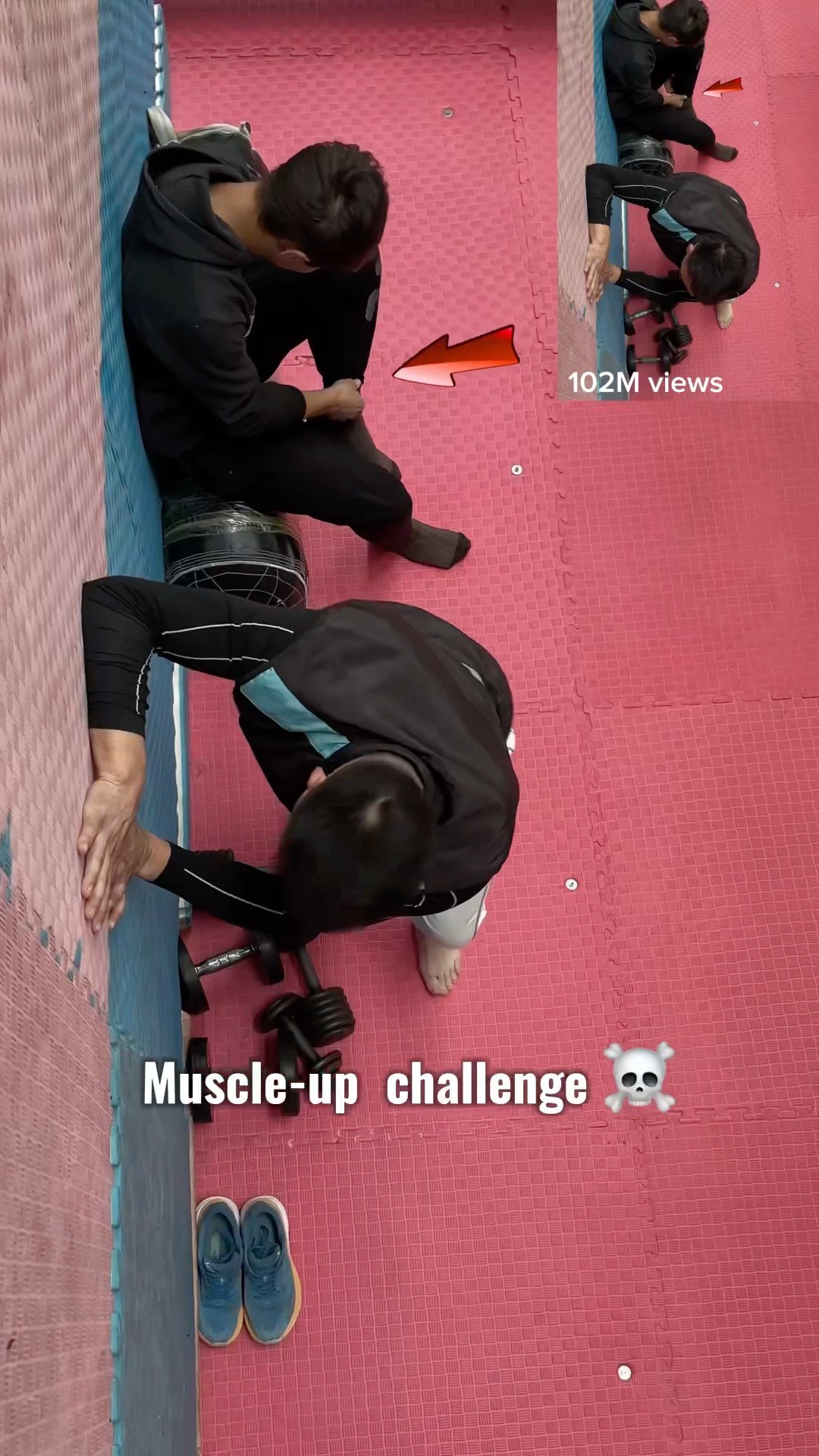 ? Muscleup Challenge ? #shorts