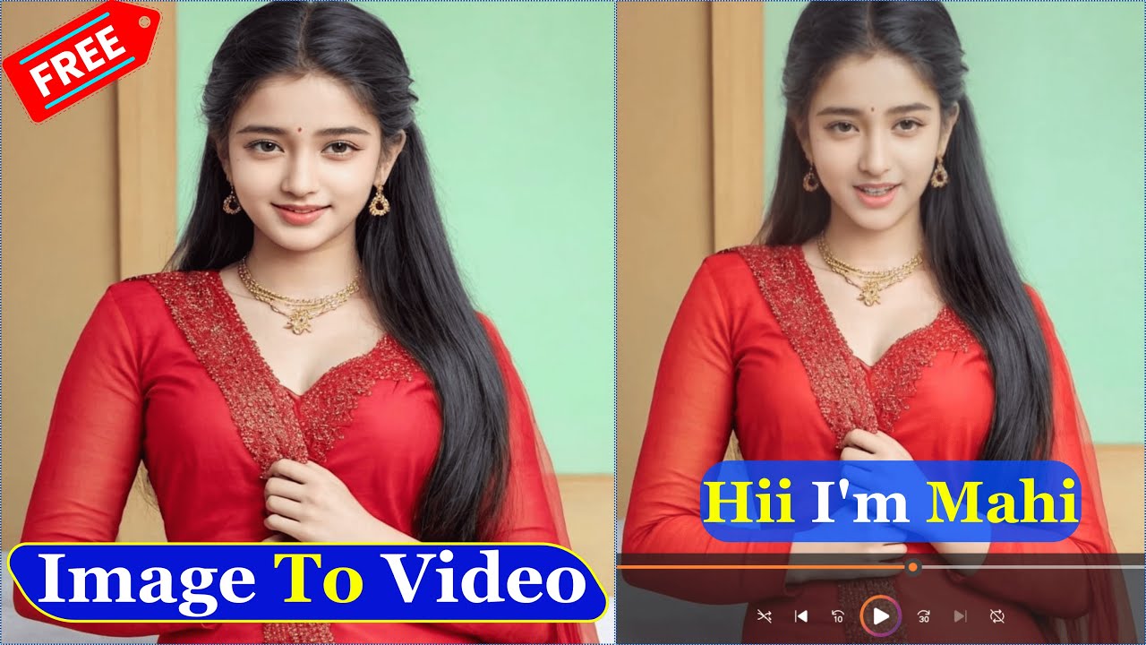 Image se bolne wala video banaye image to video image to video