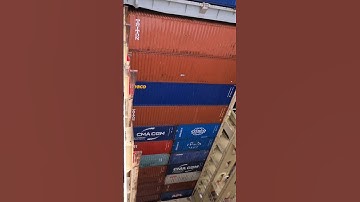 Khám phá hầm tàu container. Bay-Row-Tier Stowage plan for container ships.