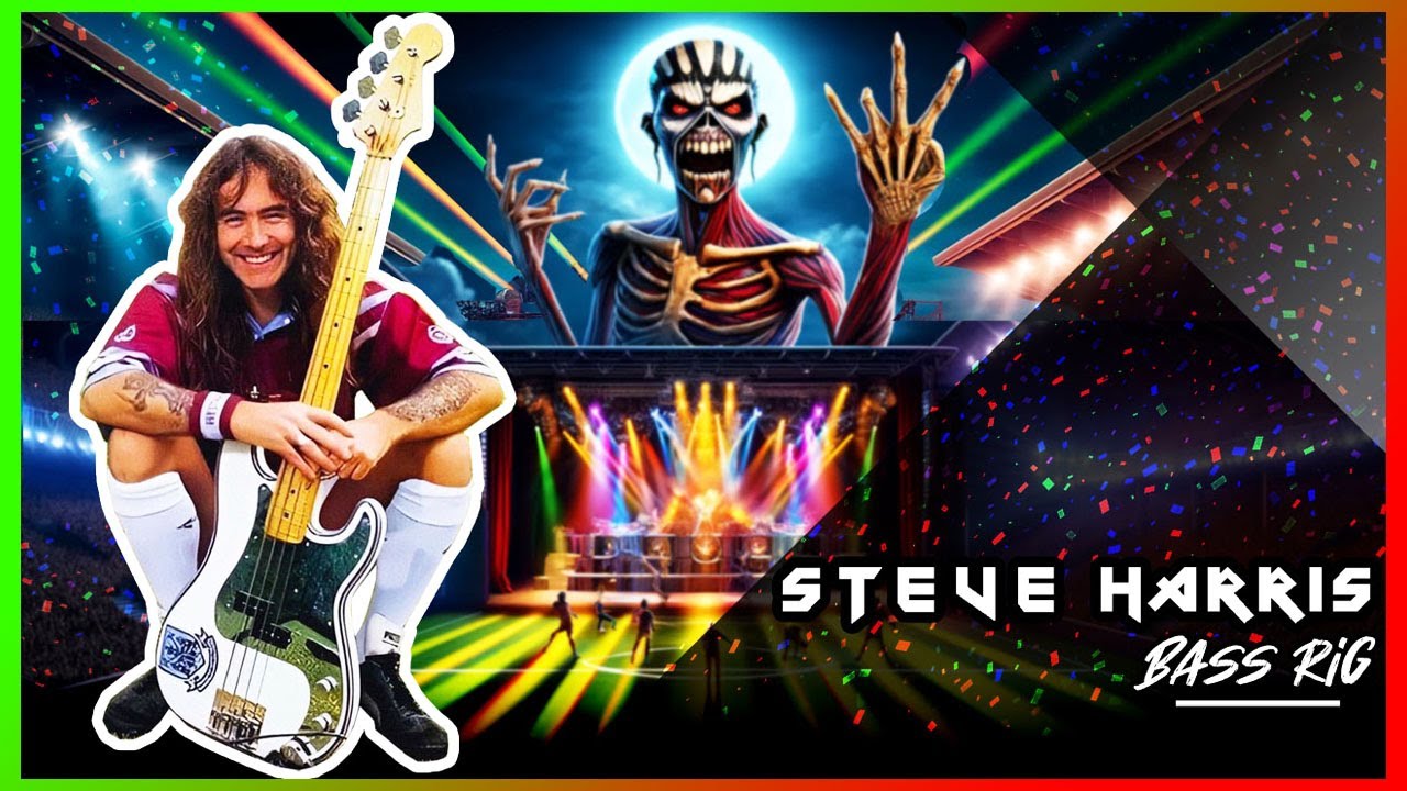 How Steve Harris Went From Soccer Star to Iron Maiden | Bass Rig - YouTube