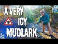 Watch These Mudlarkers Battle a Deadly Ice Slope 😶‍🌫️😯