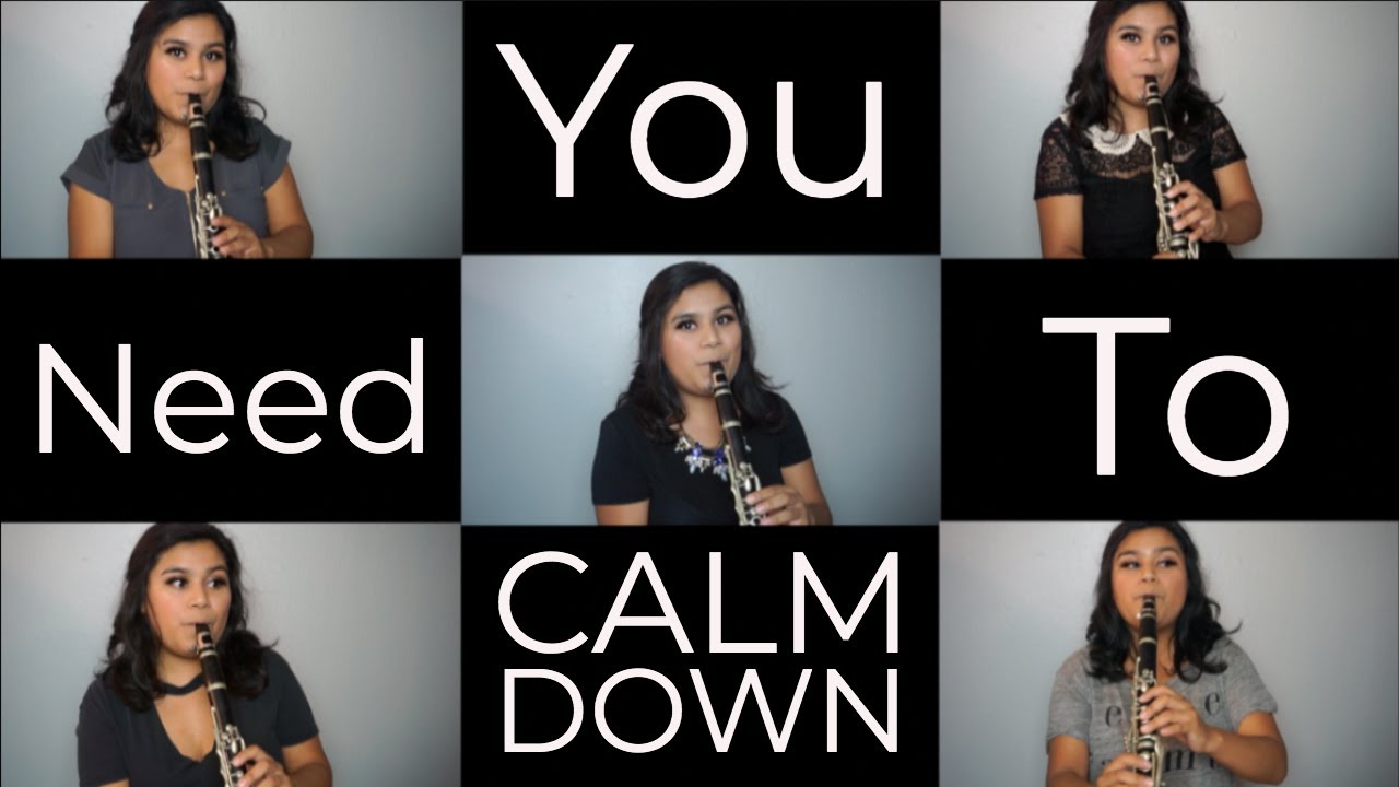 You Need To Calm Down - Taylor Swift (Clarinet Cover)