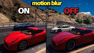 How to remove motion blur in Redux mod for GTA 5! Removing Blur in GTA 5! Redux Motion Blur GTA V