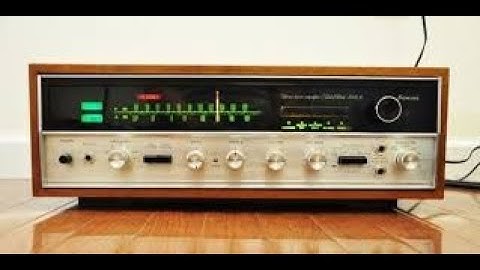 Vintage Sansui 5000A restored, back up, and running again. All original parts and sounds great !!! 