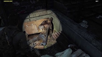 The Last of Us Joel, Ellie, Sam & Henry Story #26 Escape "Sewers" Gameplay, No Commentary (PS3/PSN)