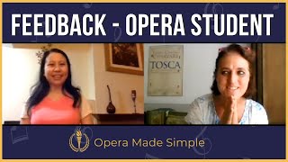 Feedback From Opera Student Opera Made Simple By Capucine Chiaudani