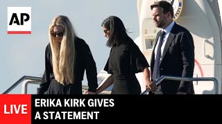 LIVE: Erika Kirk, widow of Charlie Kirk, speaks (full statement)