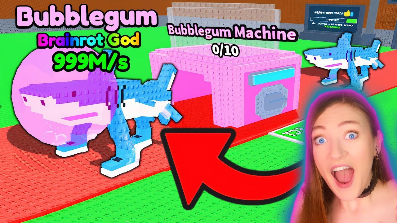 שוב הצלחתי לגנוב בריינרוט גוד!! אחרי קרב קטלני על מכונת מסטיקים - Steal-a-Brainrot