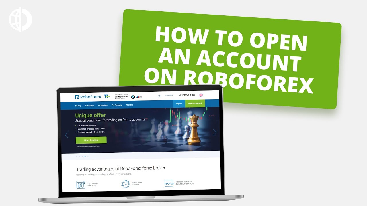 How to open an account on RoboForex. Forex brokers Review.