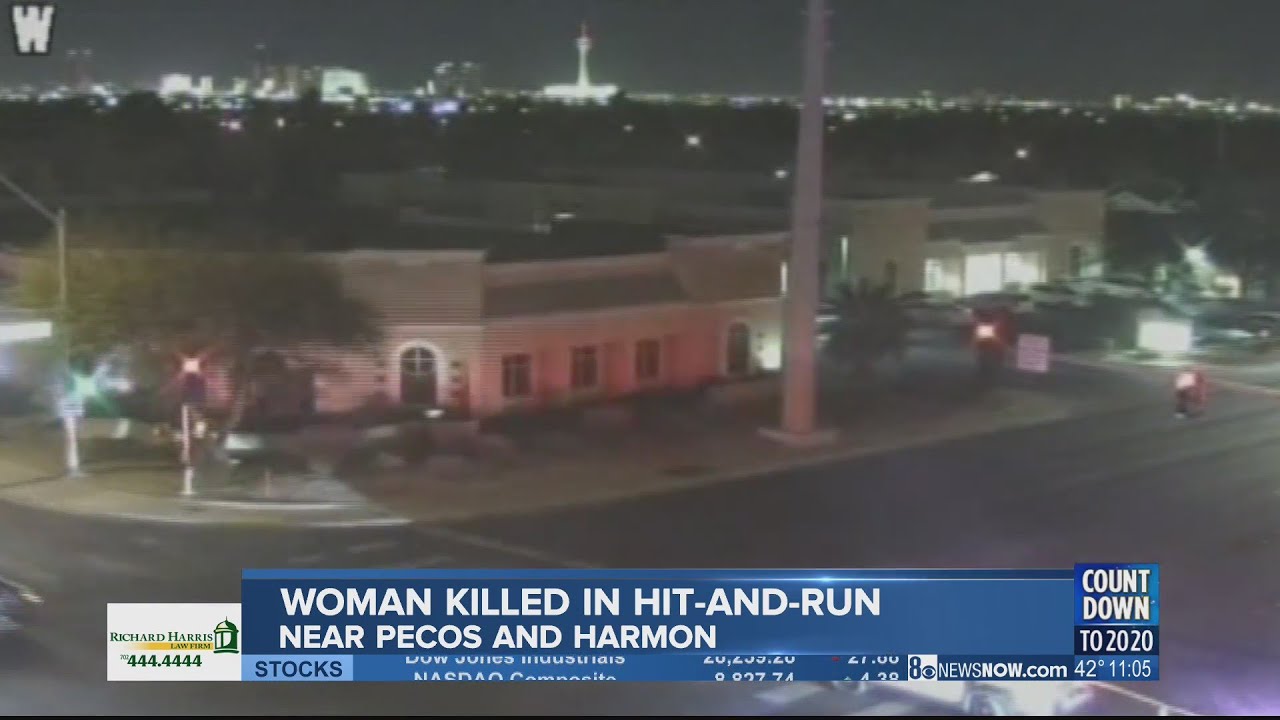 Woman killed in hit-and-run crash in east Las Vegas - YouTube