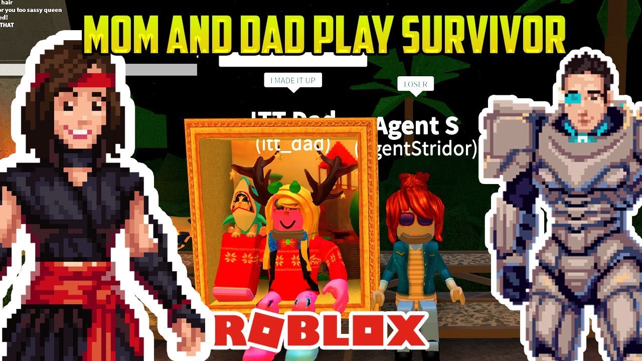 Roblox Dad Joins Mom In Survivor - gets on pc to play roblox mom smashes pc a roblox noob