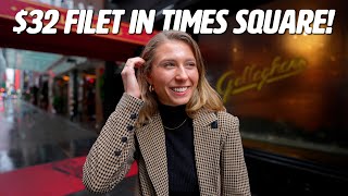 New York City’s BEST Steak Deal is in Times Square!? | Gallaghers Steakhouse