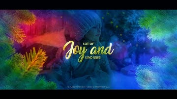 Christmas Wishes Logo Intro Reveal Adobe after effect templates Free Download 2021 (Free Music)