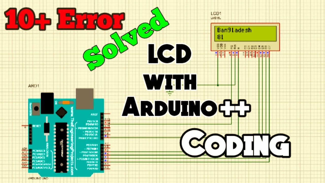 LCD interfacing With Arduino - YouTube