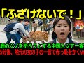 【海外の反応】「こいつのツノ折ってみようぜｗ」奈良公園で中国人が迷惑行為！温厚な鹿が中国人に反撃した結果…