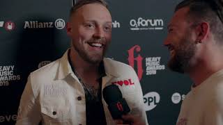 Heavy Music Awards 2019 - Architects' Sam Carter Discusses Winning Best Album and Best Live Band