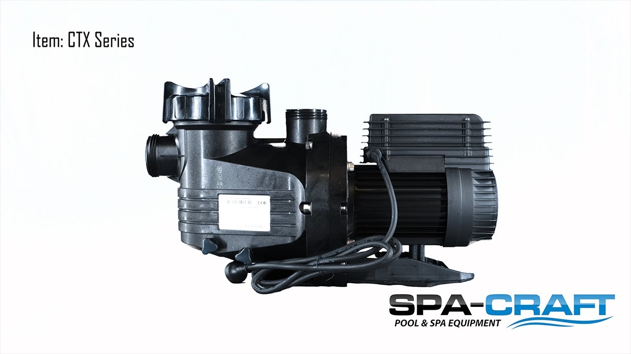 Astral Pool CTX Single Speed Pool Pump YouTube