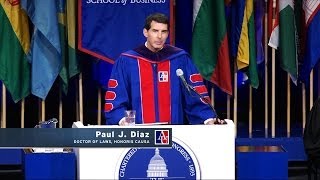 Paul J. Diaz - Kogod Commencement Speaker 2014
