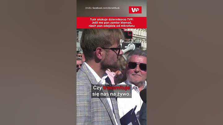 Ostre spięcie Tuska z dziennikarzem TVP na briefingu. "Teraz ja mówię!" #shorts