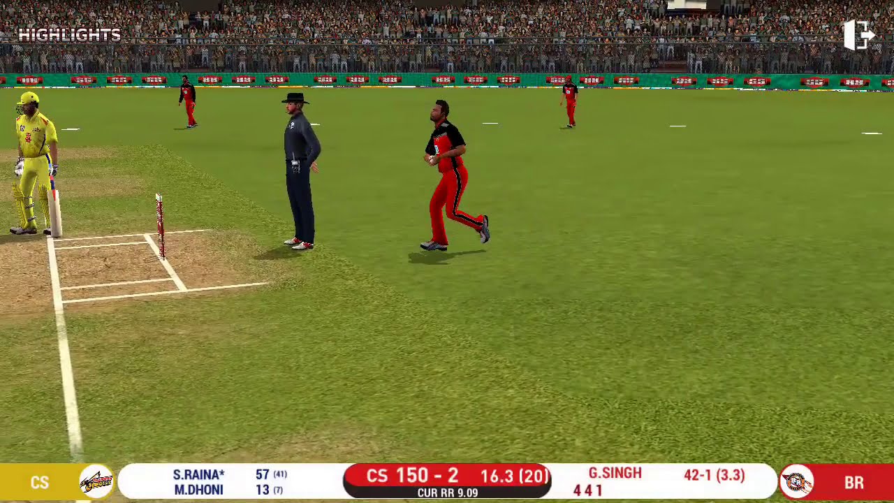 VIRAT AND ABD SHOCKED!! | CSK MATCH 9 HIGHLIGHTS CSKVRCB | IPL2020 ON MOBILE | REAL CRICKET 20