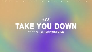 SZA - Take You Down (Lyrics)
