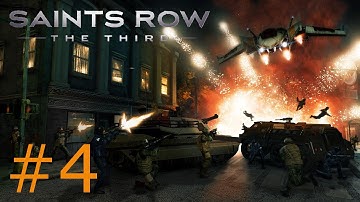 Saints Row The Third: Free Roam Fun Time (Part 4) - FUN WITH VTOL