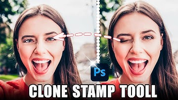 How to Fix Uneven Eyes by Using Clone Stamp Tool in Photoshop. Photoshop tutorial for beginners
