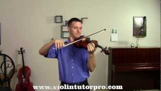 How to Get a Clean Sound Crossing Strings on the Violin
