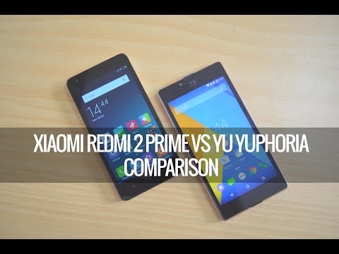 Xiaomi Redmi 2 Prime vs Yu Yuphoria- Comparison