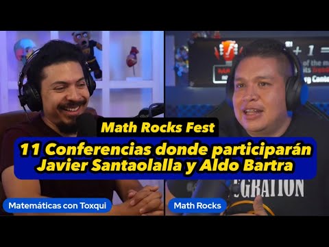 ¡Seré el Primer Conferencista en el Math Rocks Fest! - YouTube