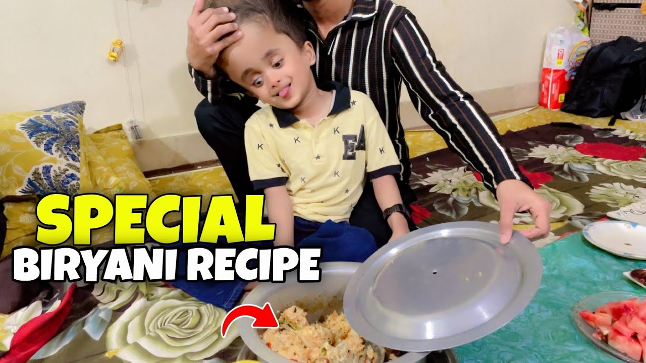 !Hunain ki  farmaish per bani biryani 🤗