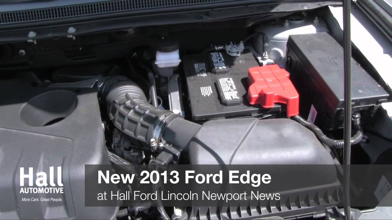 New 2013 Ford Edge video at Hall Ford Lincoln Newport News VA Dealer YouTube