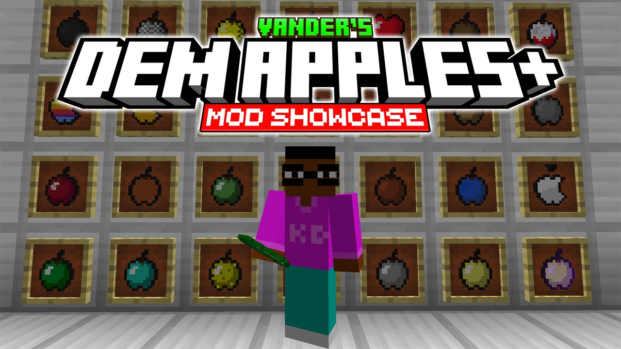 Minecraft: Vader's Dem Apples+ Mod | Minecraft Mod Showcase