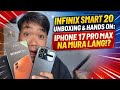 INFINIX SMART 20 UNBOXING AND HANDS ON: 4K PESOS PHONE NA MUKHANG IPHONE 17 PRO MAX?!