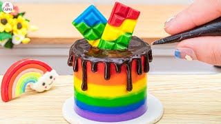 Tiny Rainbow Chocolate Cake 1000+ Miniature Rainbow Cake RecipeBest Of Rainbow Cake Ideas