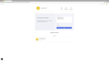 Prott Tutorial 「Invite Members to Organisation」for Web