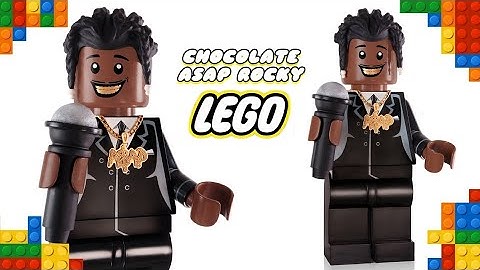 new 💜Chocolate ASAP ROCKY LEGO!
